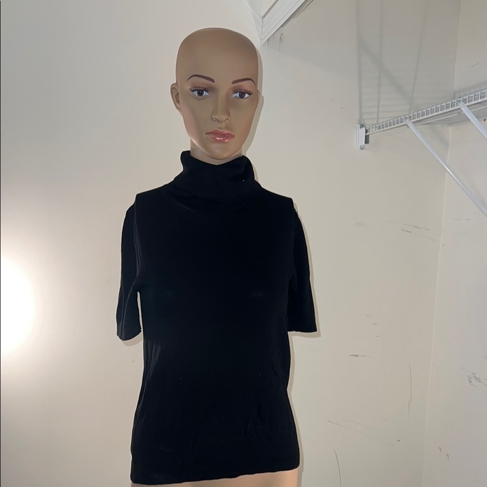 Mango Black Ribbed Knitwear (#25)